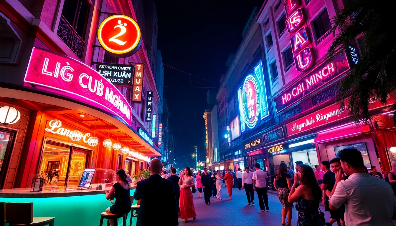 Experience the excitement of 호치민 황제투어 후기 with vibrant nightlife and luxury clubs in Ho Chi Minh City.