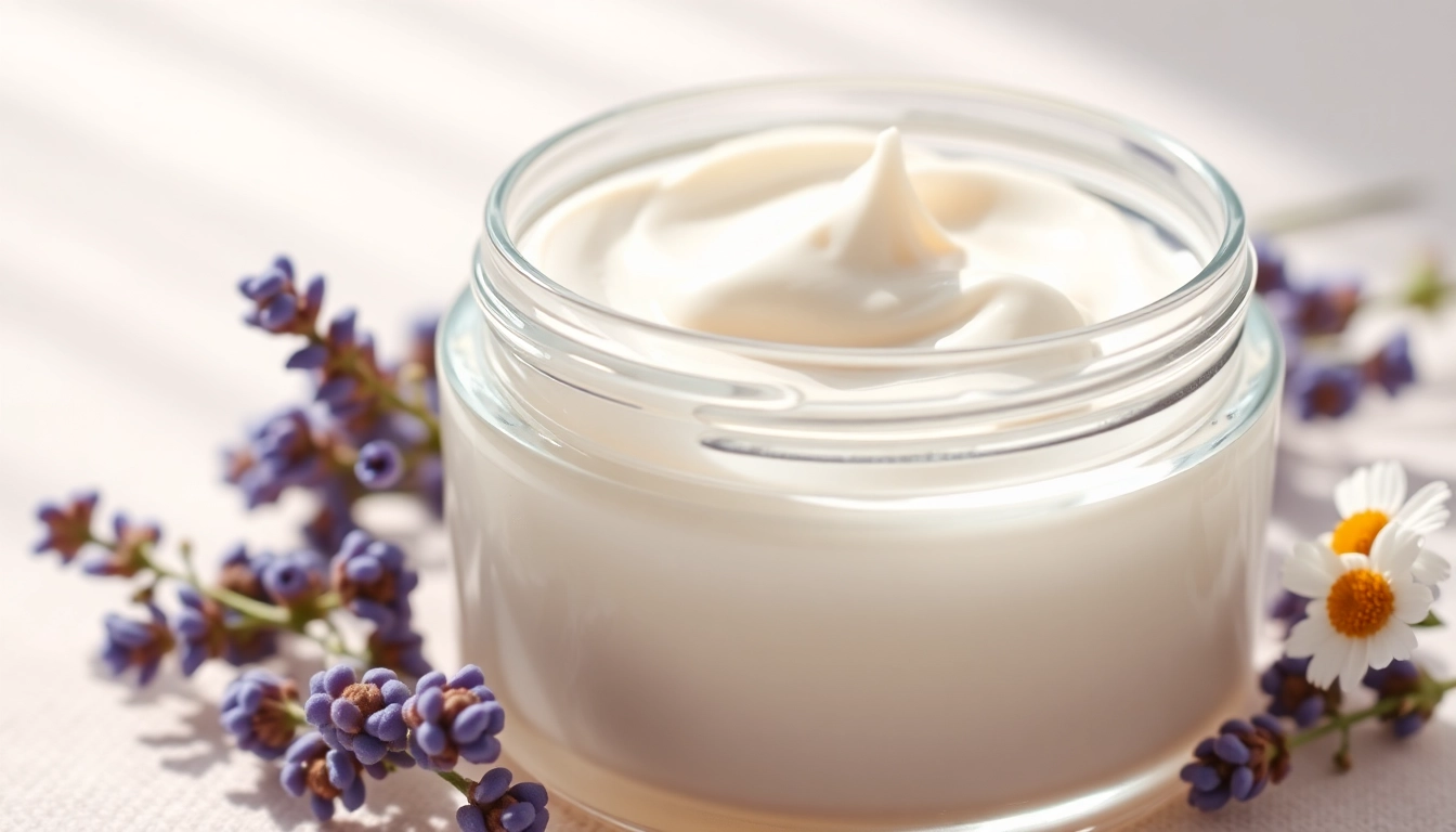 Experience the elegance of hand cream Manufacturer with a luxurious, textured cream presented in an elegant jar.