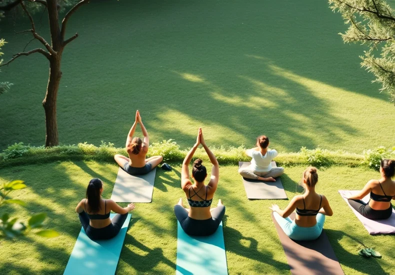 healthlifeherald promotes wellness through diverse yoga practice in nature.