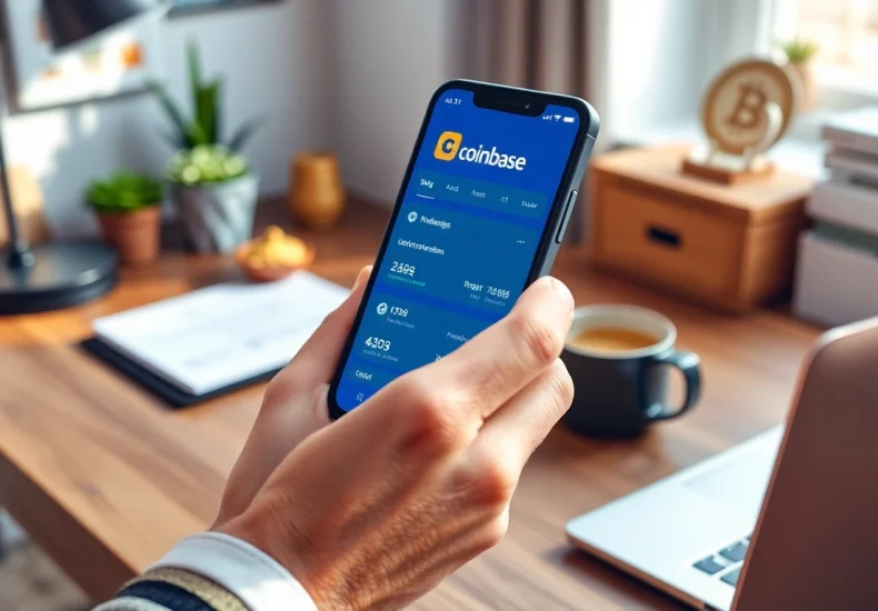 Learn how to use Coinbase wallet effectively with a smartphone user managing their cryptocurrency assets.