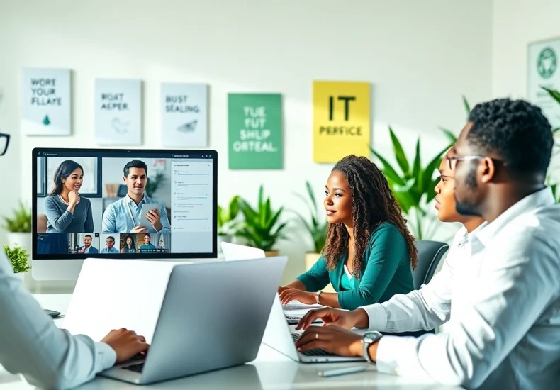 Discover engaging virtual assistant jobs in the Philippines with diverse professionals collaborating remotely.