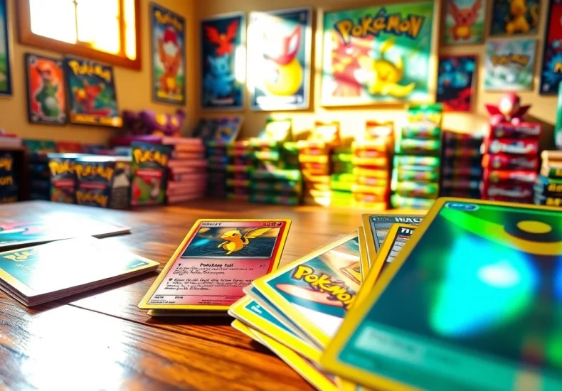 Discover unique Pokémon tcg india cards displayed elegantly, showcasing their vibrant colors and details.