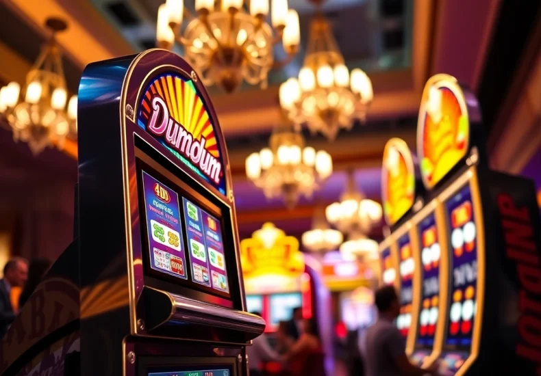 Menangkan slot Dumdum 4D dengan jackpot mengagumkan di kasino yang ramai.