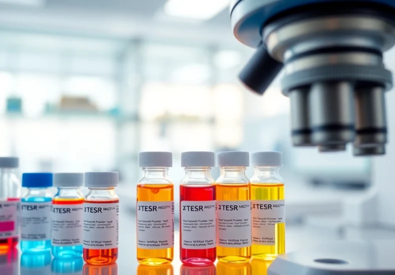 Examine TeSR™ media products showcasing all check for high-quality stem cell culture systems in a lab.