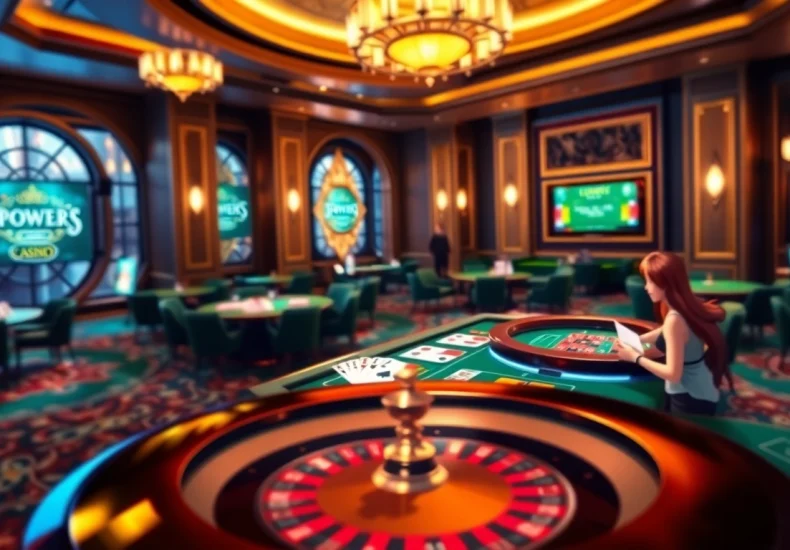 Experience the vibrant world of TPower casino with engaging games and exciting visuals.