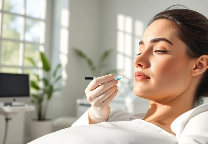 Providing wrinkle relaxers near me in a professional medspa setting with attentive care and tranquility.