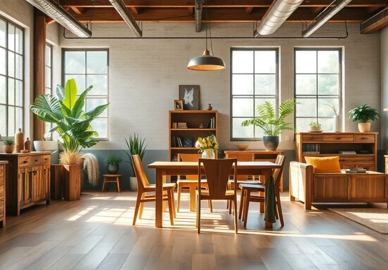 Creëer prachtige ruimtes met Woodstyl's unieke houten meubels en inrichting.