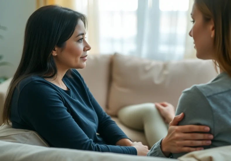 Engaging therapy session for anxiety treatment dubai in a serene, calming environment.